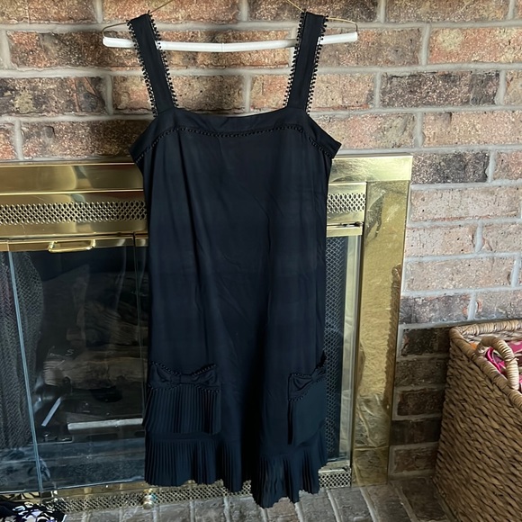 Juicy Couture Dresses & Skirts - Cute black slip dress with faux pockets